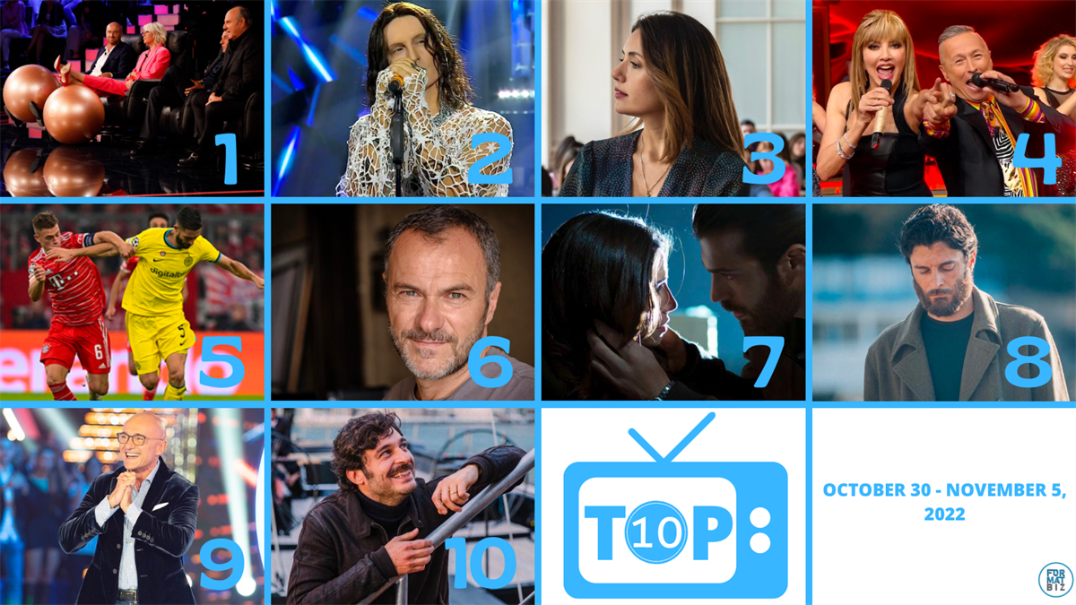 TOP TEN in Italy | Oct 30 - Nov 5, 2022